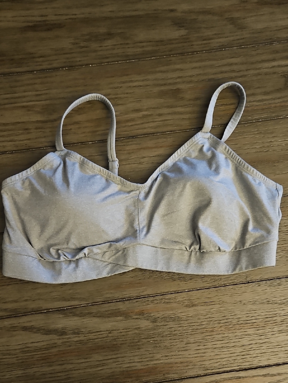 torrid Light Gray Stretch Seamless Bralette